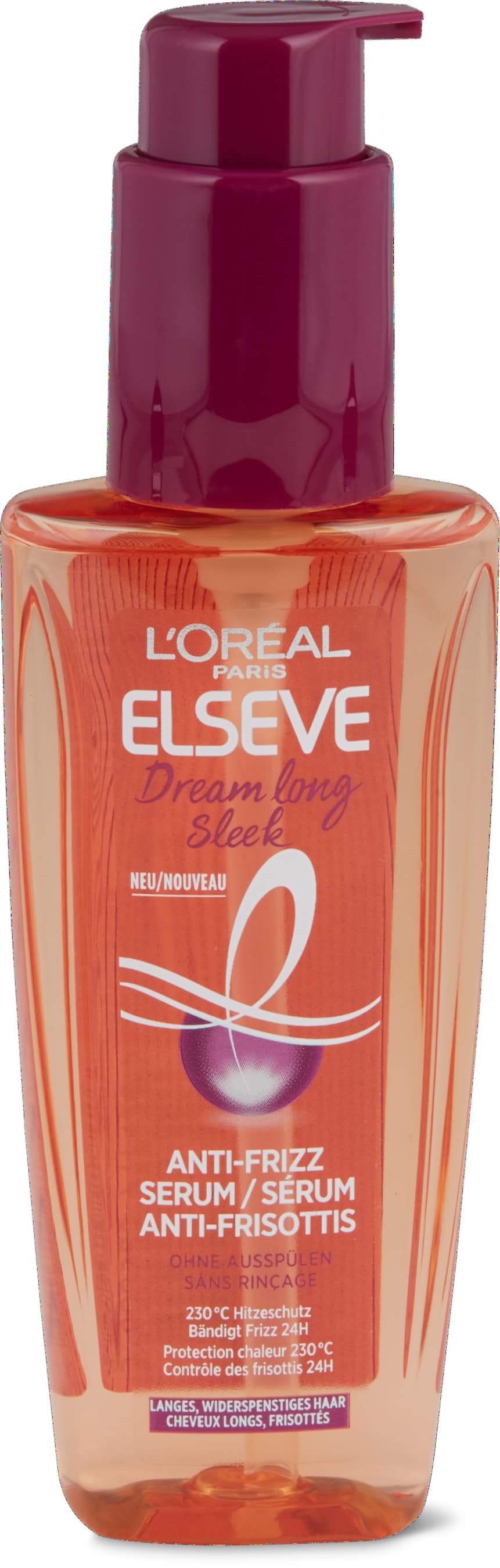 Elsève Siero Dream Long Anti-Frizz capelli lunghi e indisciplinati 100ml